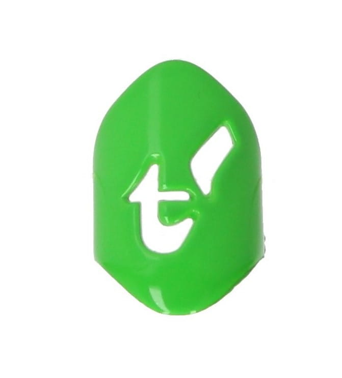 Clip grün lackiert – Bild 1