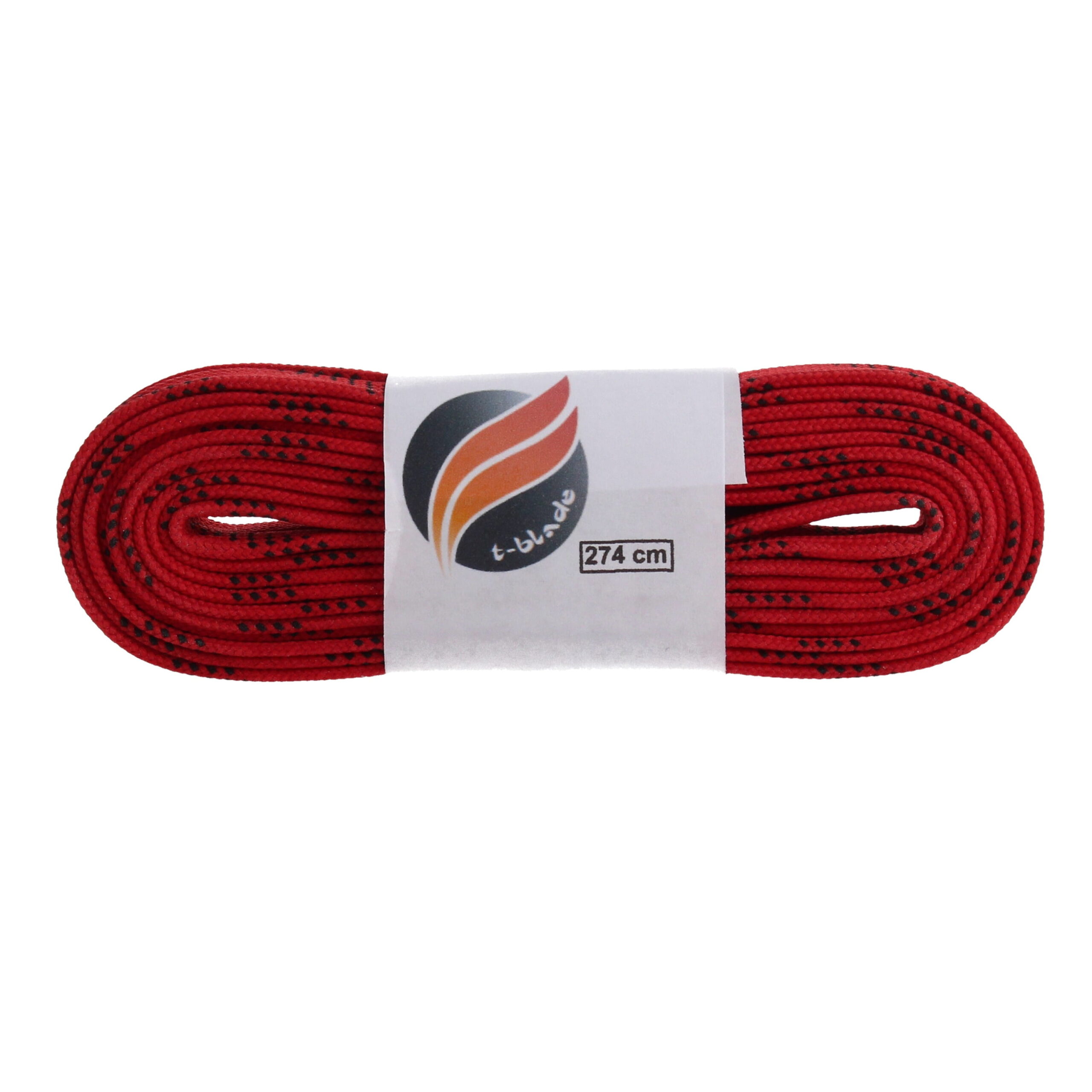 Schnürsenkel für Schlittschuhe gewachst rot – Bild 1