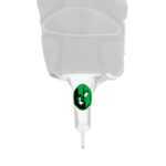 Clip verde metallizzato – Immagine 2