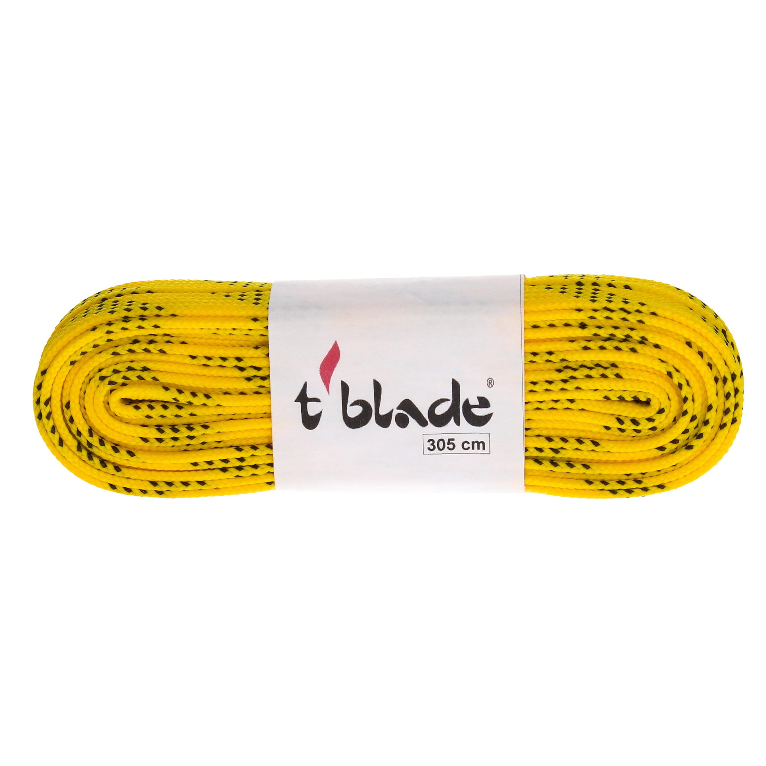 Schnürsenkel für Schlittschuhe gewachst gelb – Bild 1