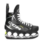 CCM Tacks XF70 t-blade Schlittschuhe Black/Silver – Bild 3