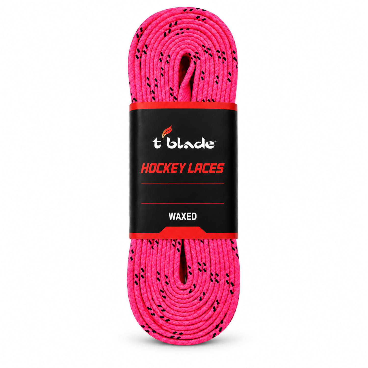 Schnürsenkel für schlittschuhe gewachst pink – bild 1