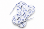 White waxed ice skate laces – Image 2