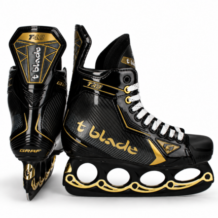 GRAF Ultra t-blade Schlittschuh GOLD Edition | Bundle