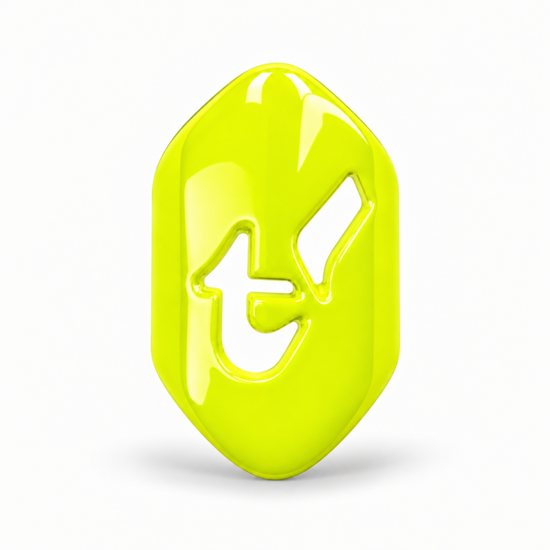 Clip neongelb