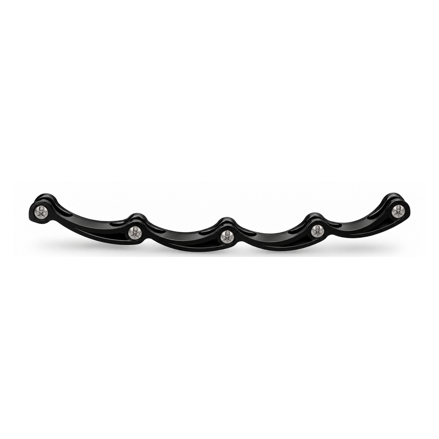 Stabilisator mit edelstahl verschraubung schwarz | 1 paar