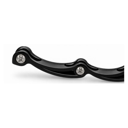 Stabilisator mit Edelstahl Verschraubung schwarz | 1 Paar