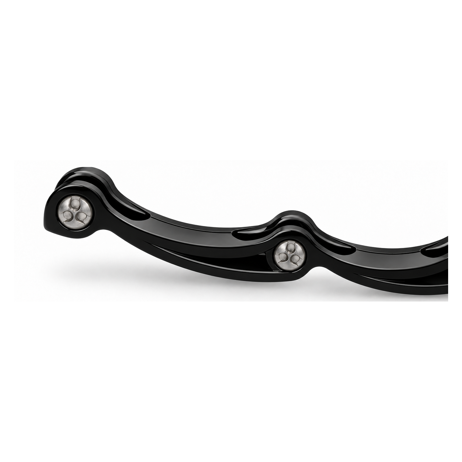 Stabilisator mit edelstahl verschraubung schwarz | 1 paar