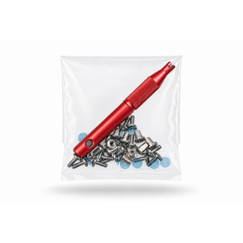 Ersatzschraubenset metall – komplett