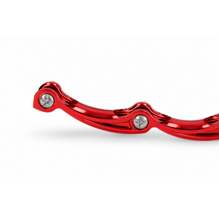 Stabilisator mit Edelstahl Verschraubung metallic rot | 1 Paar